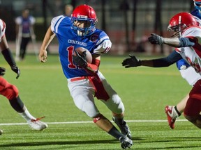 Centennial Centaurs' senior quarterback Nick Okamoto calls this Friday's game against rival Terry Fox the biggest game of his life. (Gord Goble, The Tri-Cities NOW)