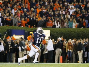 Auburn's Chris Davis caught a missed field goal in his end zone, then headed 109 yards the other way without a soul touching him.