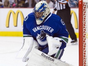 With meagre goalscoring, the Canucks need Roberto Luongo to steal some games. (Photo: Getty)