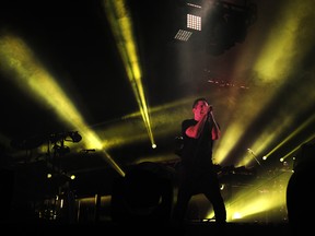 Trent Reznor of Nine In Nails rocks the house as part of the band's Tension 2013 Tour (Nick Procaylo/PNG)