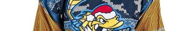 Toledo Walleye put the ugly back in ugly Christmas jerseys (Photo)