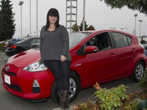 Laura Mattiello drove our Toyota Prius c as part of the Province Commuting Challenge, and enjoyed the ride — except for an in-car encounter with a spider.