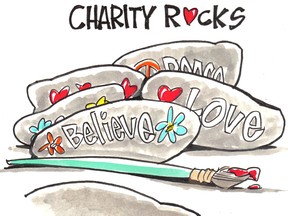 Charity Rocks Lori Welbourne Jim Hunt