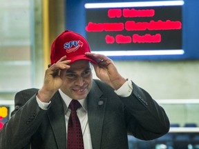 Former B.C. Lions' offensive coordinator Jacques Chapdelaine has returned to his alma mater as SFU's new head football coach. (Arlen Redekop, PNG Photo)