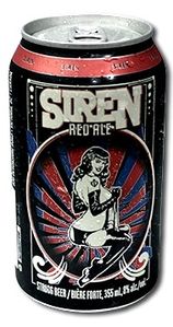 Lighthouse Siren Red Ale craft beer can