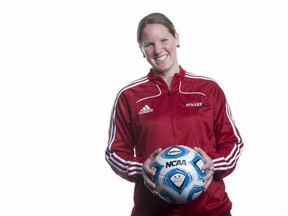 Annie Hamel was named Monday as the SFU Clan's second-ever NCAA women's soccer head coach. (Photo -- SFU athletics)