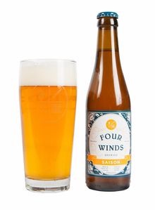 Four Winds Saison craft beer, Delta, BC