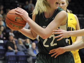 Oak Bay Breakers' Grade 11 post Lauren Yearwood sits at No. 3 on The Province's Sweet 16 ranking of B.C.'s best senior varsity girls basketball talent. (PNG file photo)