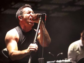 Trent Reznor of industrial-rock band Nine Inch Nails will be at the Pemberton Music Festival (Tim Snow/Postmedia News)