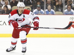 Manny Malhotra is a finalist for the NHL's Masterton Trophy.  (Photo by Justin K. Aller/Getty Images)