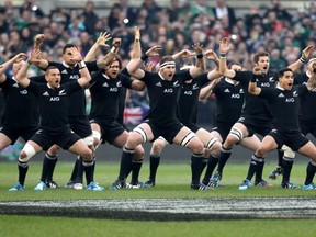 THe All Blacks aren't the only team to perform a pre-game Haka, basketball fans learned this week. PETER MUHLY/AFP/Getty Images