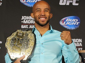 UFC flyweight champion Demetrious "Mighty Mouse" Johnson