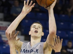 Lambrick Park's Matthew Neufeld is weighing his college basketball options. (Gerry Kahrmann, PNG)