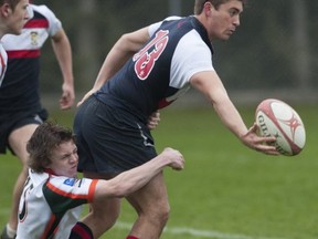 Spencer Loughlin, a member of last season's senior boys rugby team at Yale, is now at UBC. (PNG file photo)