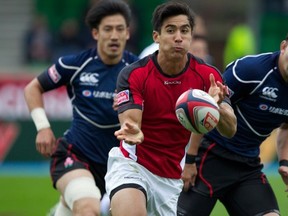 Sean Duke and his mates were dominant in all phases of the game. Photo Martin Seras Lima/IRB