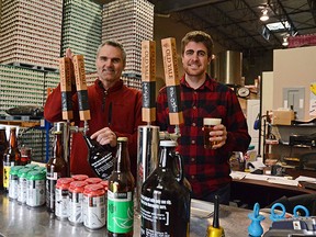 Larry Caza, Zach VanLeeuwen, Old Yale Brewing, Chilliwack craft beer