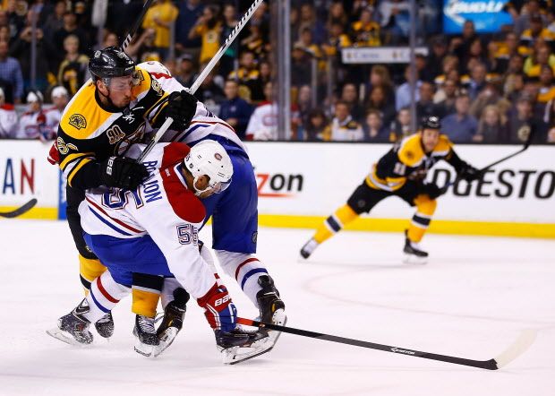 Montreal Canadiens v Boston Bruins - Game One