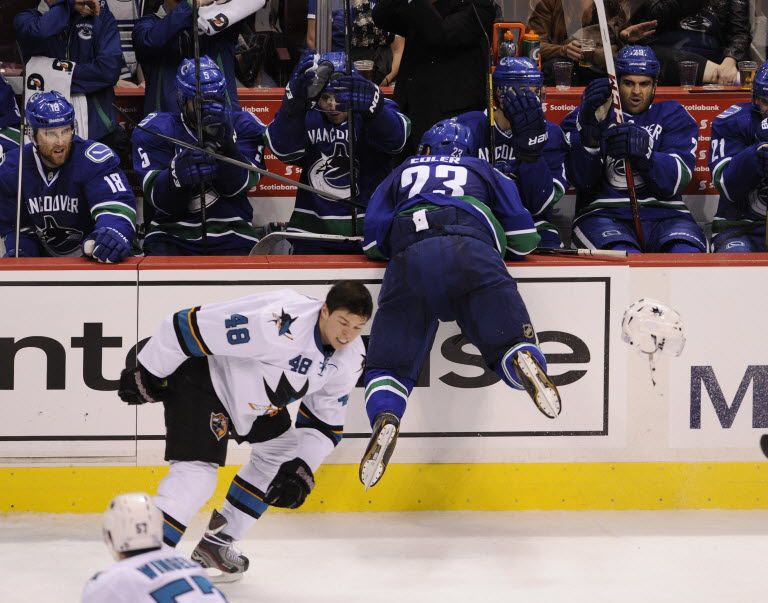 When he's at his best, Alex Edler can make an opponent's helmet fly through the air at the same time that he's lecturing his teammates on the bench. Can he be that guy again?