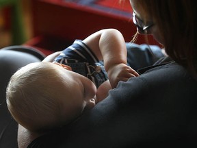 Ninety-six per cent of B.C. moms now breastfeed their babies.