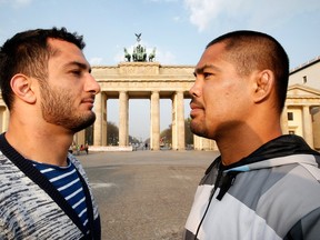 Gegard Mousasi and Mark Munoz