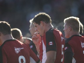 Rugby Canada's men have reassembled in Vancouver for the 2014 summer season. THE CANADIAN PRESS/Chris Young