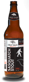 Old Yale Sasquatch Stout craft beer