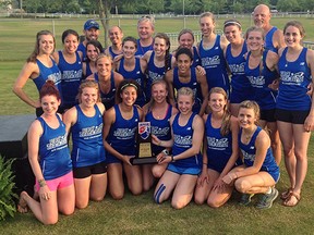 The UBC Thunderbirds' women's track and field team finished a program-best third at the NAIA nationals on Saturday in Gulf Shores, Alabama. (Andy White, UBC photo))