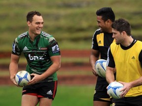 Israel Dagg always has a rollicking good time.  (Photo by Hagen Hopkins/Getty Images)
