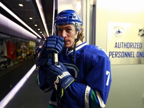 David Booth has played his last game as a Canuck. (Photo by Jeff Vinnick/NHLI via Getty Images)