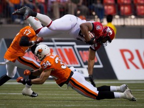 Lions, Stamps. That was pre-season. It's for real this weekend. (Darryl Dyck/The Canadian Press)