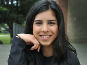 Burnaby South's Jasmine Manhas chose Langara hoops over York University hockey. (PNG photo)