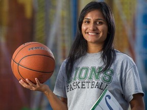 Shaireen Cassamali of Burnaby Mountain Secondary. (PNG photo by Ric Ernst and Gerry Kahrmann)