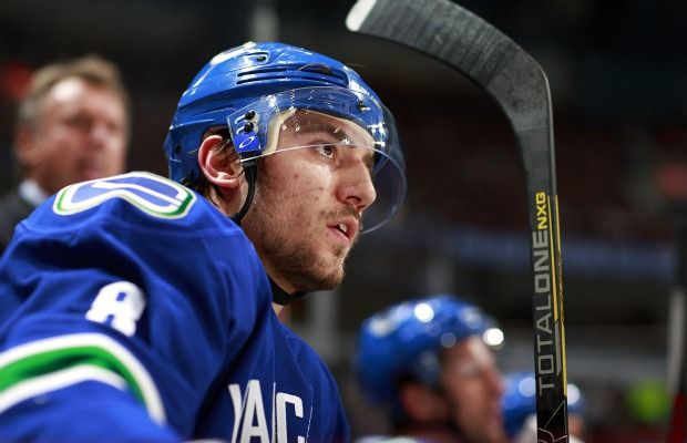 Chris Tanev is a young player the Canucks can build around.  (Photo by Jeff Vinnick/NHLI via Getty Images)