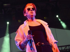 English synthpop duo La Roux will play the Commodore Ballroom in September (Getty Images)