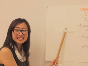 Local blogger and YouTube comedian Linda Dong (aka Leenda D) educates viewers about the various types of women found in Vancouver's diverse neighbourhoods in her latest parody video. (SCREEN GRAB)