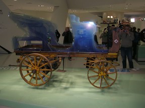 The 1897 gasoline-electric Porsche P1.