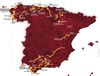 Vuelta a Espana 2014 Map
