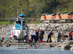 The reason for the beachfront rail line's distressingly high accident rate is its location: The track — on which close to 20 trains chug through the heart of Crescent Beach and White Rock every day — parallels the seaside, and thus cuts off access to the beach.