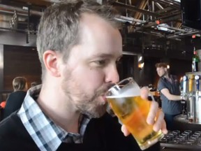 Brewed Awakening review Red Racer Pilsner at Craft Beer Market, Vancouver