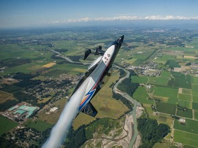 My flight over the Fraser Valley with Team Rocket pilot Ken Fowler.