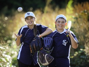 Emma March and her twin brother Evan are off to the Little League World Series. (Mark van Manen, PNG)