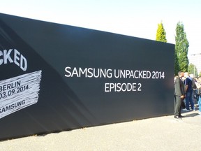 Samsung Unpacked 2014 event in Berlin