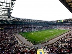 Twickenham Stadium in London will be a key venue for the Rugby World Cup.  (Photo by Clive Rose/Getty Images)