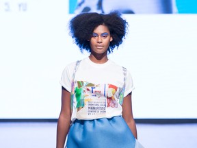 Vancouver-based designer Alex S. Yu debuted his spring/summer collection The Lost Youth in sponsorship with NICHE magazine at Vancouver Fashion Week. Photo: Ed Ng Photography