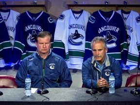 This ain't no Torts presser. THE CANADIAN PRESS/Ben Nelms