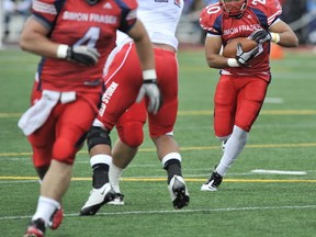 The SFU Clan topped the Dixie State Red Storm on Saturday in St. George, Utah. (PNG photo)