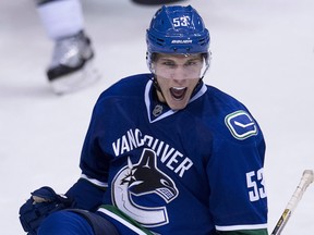 Bo Horvat will be staying with the Canucks.
(Photo: THE CANADIAN PRESS/Jonathan Hayward)