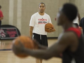 Former UBC Thunderbirds basketball player Jama Mahlalela has returned to Vancouver as a second-year assistant coach with the Toronto Raptors. (Richard Lam, UBC athletics)