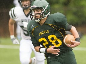 Argyle's Paul Brini caught the winning touchdown in Friday's victory at former No. 1 John Barsby. (PNG file photo)