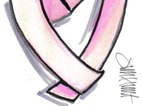 pink heart ribbon lori welbourne jim hunt
